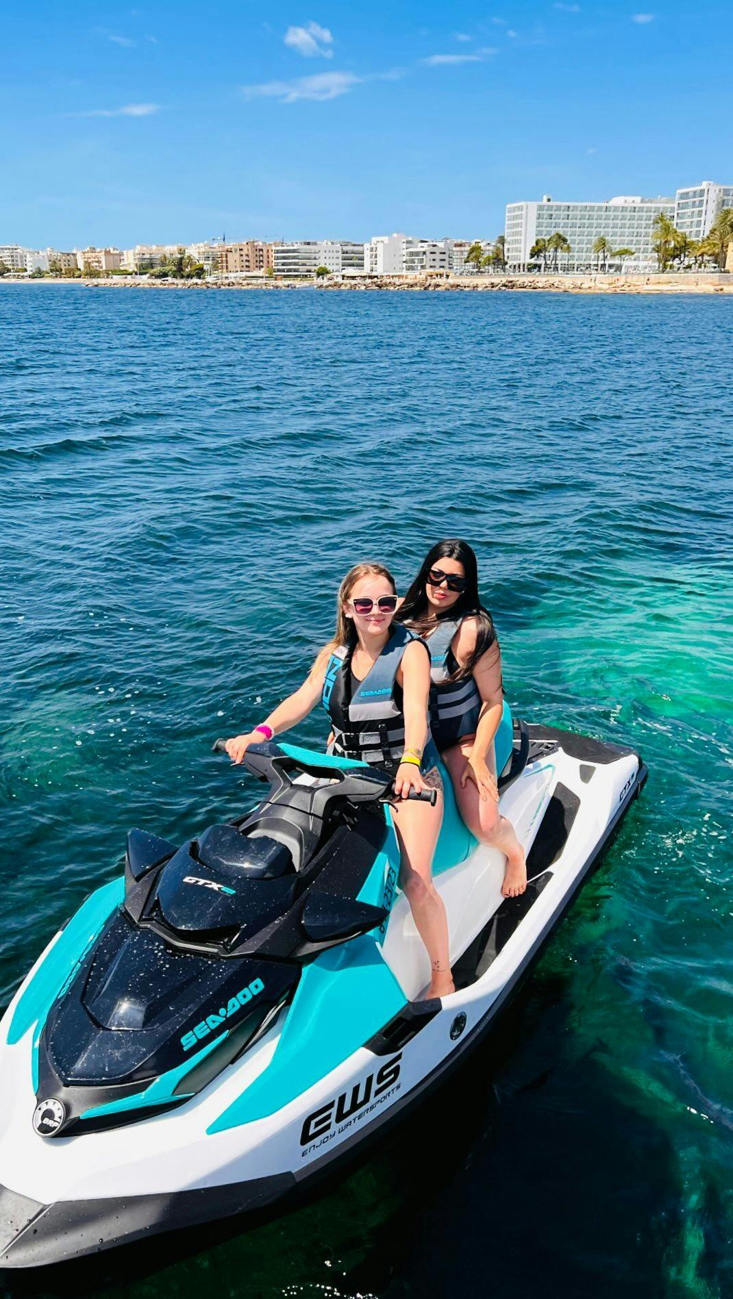 Jet Ski in Ibiza from Platja d'en Bossa from IBIZA JETSKI EWS.